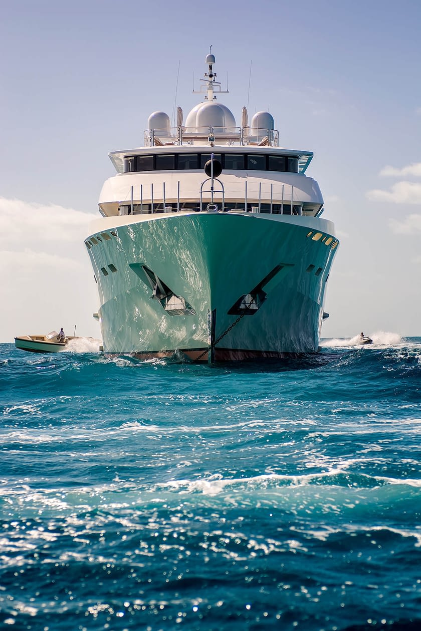 Maßgeschneiderte große Luxusyacht Coral Ocean