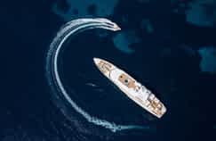 Maßgeschneiderte große Luxusyacht Coral Ocean