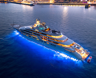 the biggest yacht ever